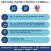 Retinol Pro Collagen Face Cream with Hyaluronic Acid Hydrating and Firming Cream for All Skin Types Day and Night Anti Aging Face Moisturizer for Wome