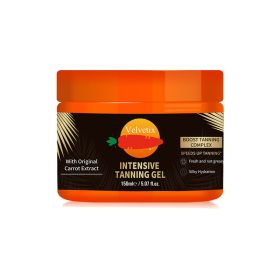 Velvetix Natural Tanning Gel -150ml Outdoor Tan Accelerator With Coconut & Sunflower Oils - Fast-Absorbing, Water-Resistant Glow For Women & Men (Option: 1PCS zhnj)