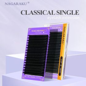 NAGARAKU 16Rows Faux Cils Lashes Individual Eyelash Extension Matte Professional Soft and Natural Makeup Premium Eyelashes (Thickness, Length: 0.05mm, mix(7-15mm), Curl: dd)