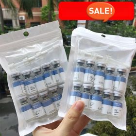 Placenta Freeze-dried Powder Essence Repair Facial Hydrating Nourishing Pore Shrinking Skin Rejuvenate Skin Care (Color: 1pair (Two bottles))