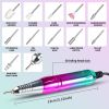 Portable Nail Drill Electric File: 45000RPM Professional Rechargeable Nail E-File Machine